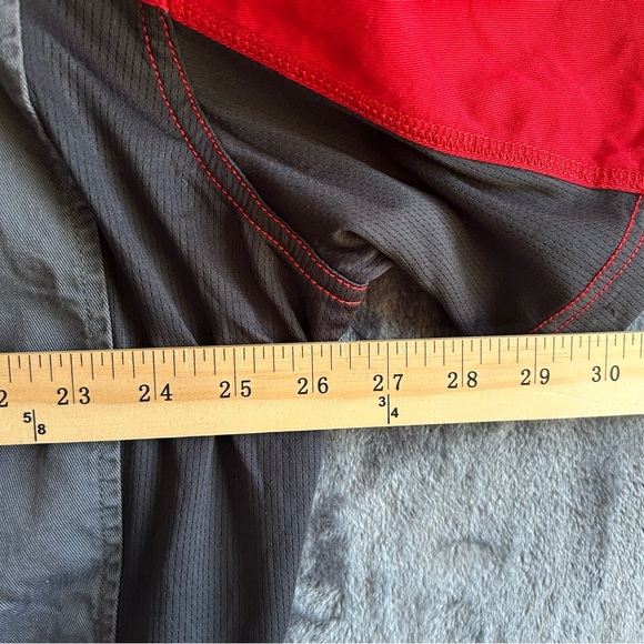 Harley Davidson Motorclothes Grey Red Button-Up Short Sleeve Size 2XL - Picture 7 of 8